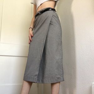 HoundsTooth Wrap Skirt